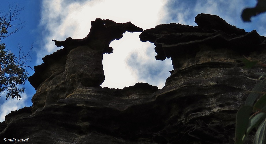 Pagoda formations, northern Lost City Marrangaroo Creek Headwaters TEC. NOTE underground mining below class=