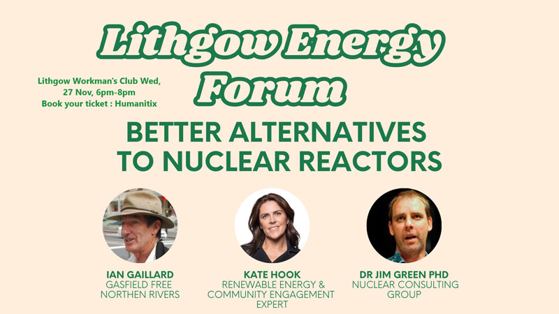 lithgow Nuclear Energy Forum